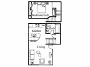 1BR/1BA