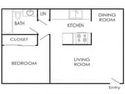 1BR/1BA
