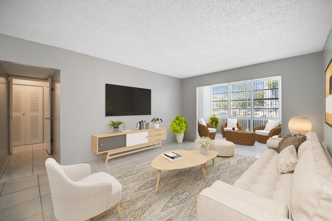 Living room - Landmark Towers