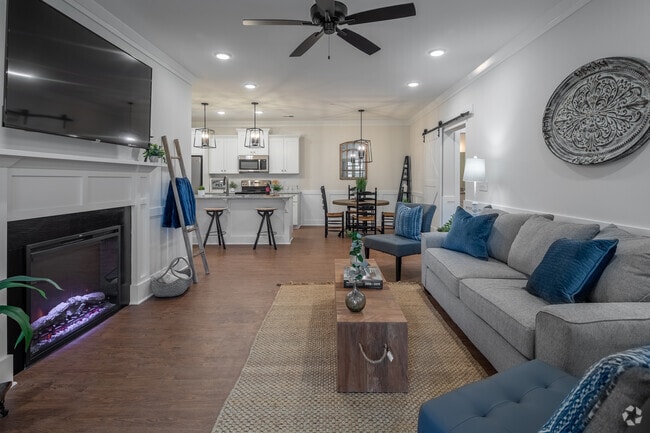 2BR, 2BA - Harper - 1,265SF - Living Room