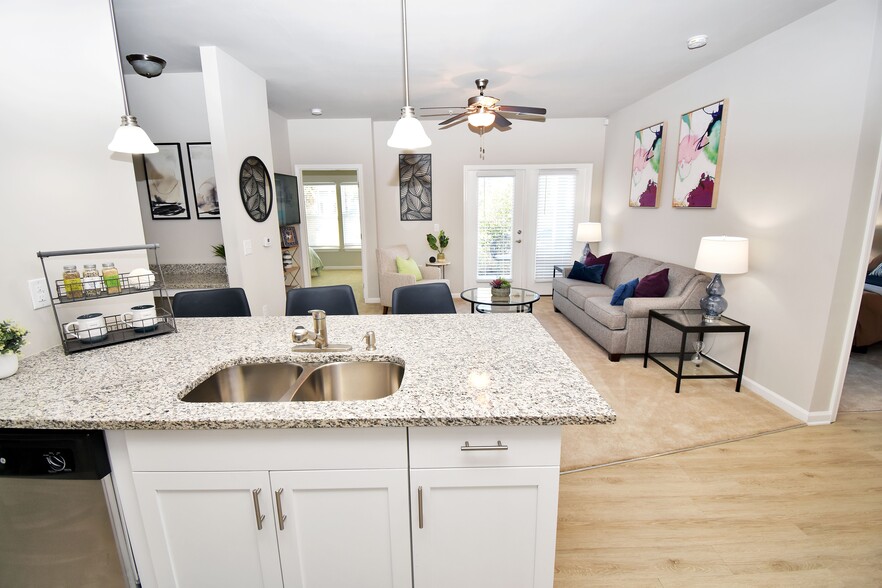 Kitchen and Living Room