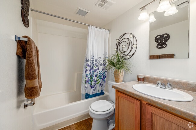 1BR, 1BA - 490SF -Bathroom - Santa Cruz