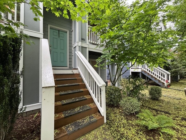 Photo - Modern 2 Bedroom + Bonus Room Townhome Near Nike with Dual En Suites, Balcony & Attached Garage