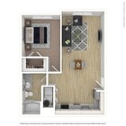 One bedroom apartment in Pflugerville, Texas.