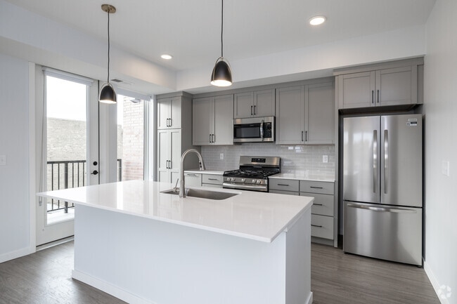2BR, 2BA - 1,260SF - Kitchen