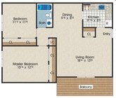 2HAB/1BA