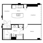 Gallery At Turtle Creek - A1O - 1 Beds - 1 Baths - 779 Sq. ft.