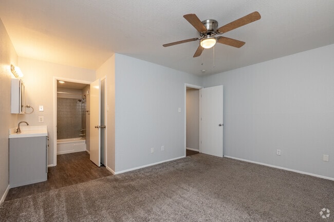 3BR, 2BA - 1250 SF - 1st Bedroom - Whitehall Apartments