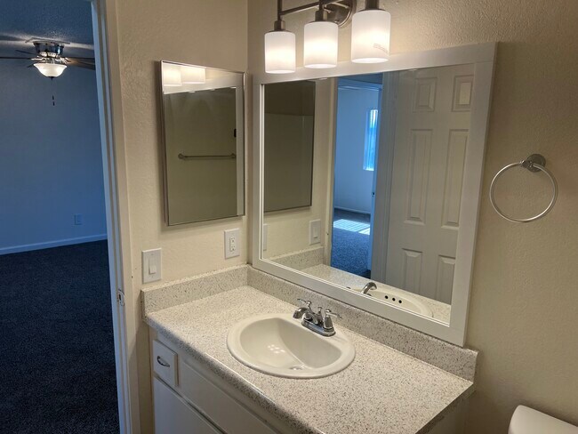 Bathroom Vanity & Mirror