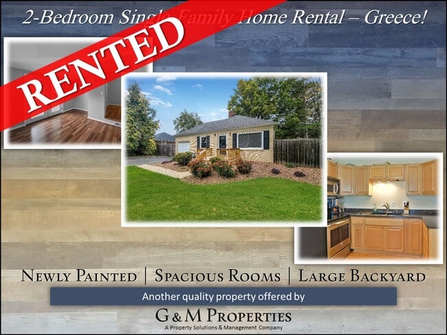 Building Photo - 2 Bedroom Recently Remodeled Single Family Home now available in North Greece!