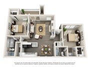 2 dormitorios | 2 baños | 100 metros cuadrados