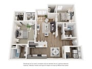 B1 - 2x2, 1,175 SqFt