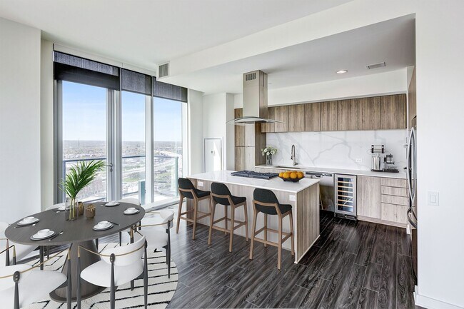 Kitchen and Dining Area - The Lumen