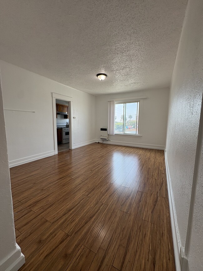 Living and Bedroom - 1237 S Alvarado St Apartments