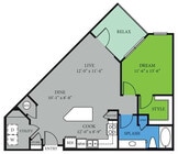 A3.P8 floor plan Highpoint at Cypresswood