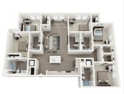 Plano de planta de Sterling 5th Street E2