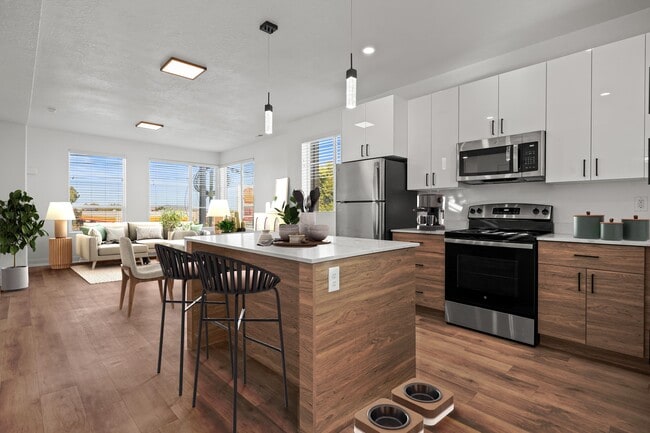 Open Concept Kitchen/Living Room