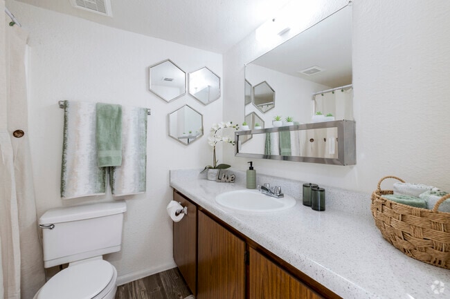 1BR, 1BA- 500SF - Bathroom