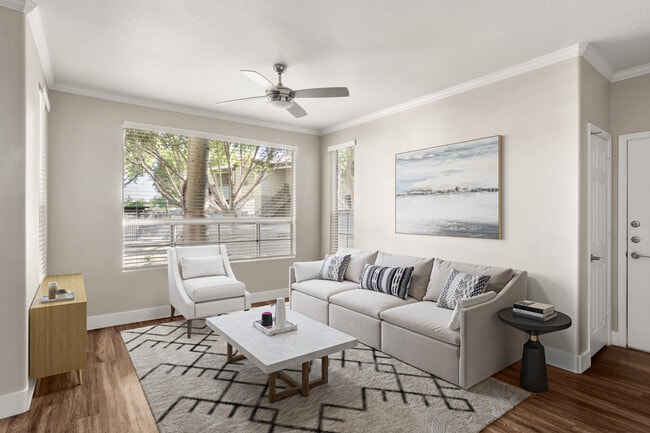 Spacious living rooms designed for comfort and style.