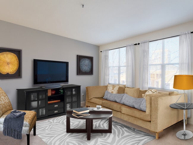 Classic Package I living room with carpet