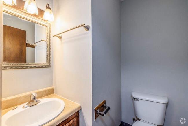 2BR, 1.5BA - 1300SF - Half Bathroom