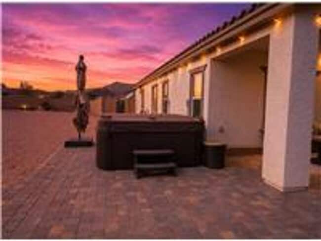 Photo - Beautiful single-story home built in 2023 featuring 4 bedrooms, 3 bathrooms, and approximately 2,...