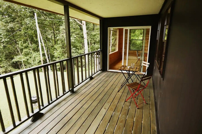 covered deck - 3724 Warden Branch Ln House