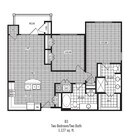 Dalian 151 - B3 - 2 Beds - 2 Baths - 1127 Sq. ft.