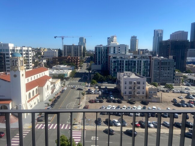 View from balcony