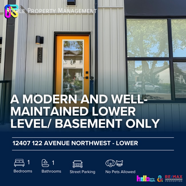 Building Photo - Modern 1 Beds, 1 Baths Basement/Lower | No Pets Allowed