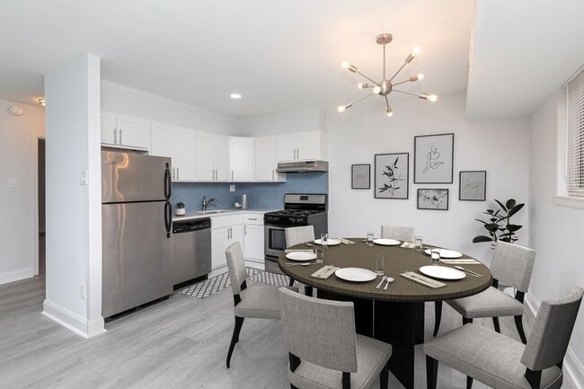 Kitchen/Dining Area-Renovated - Hamilton Court East Apartments