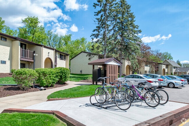 Bicycle Storage and Mailboxes
