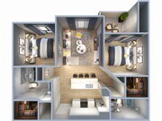 2x2 950 SQ. FT.