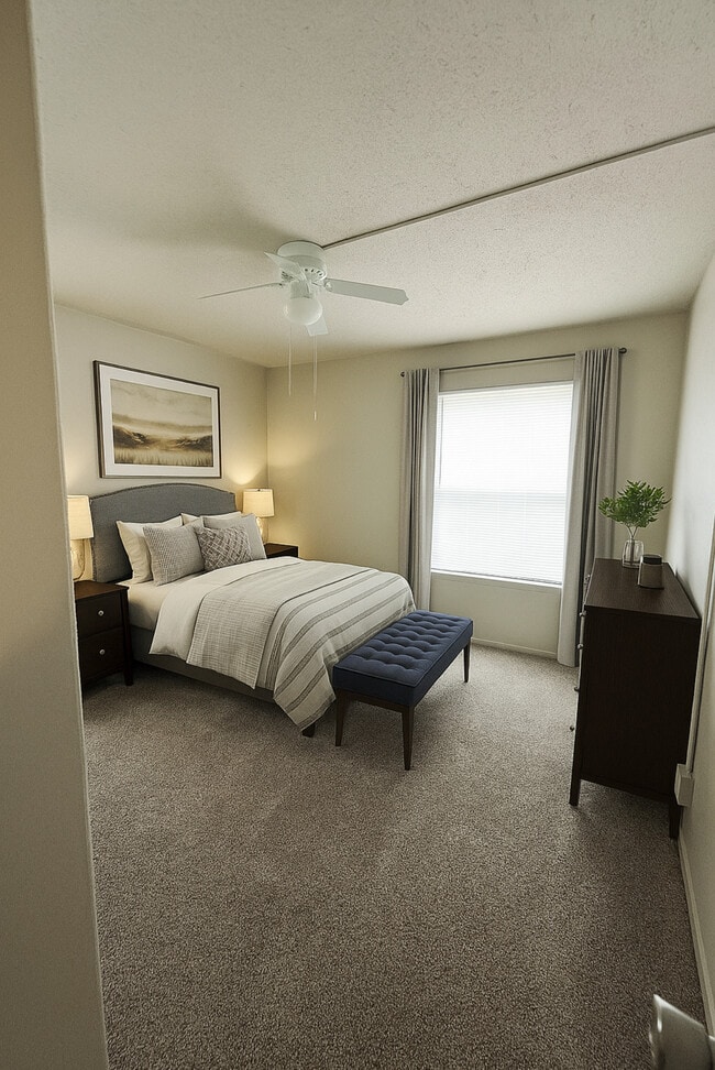 Unidad modelo (dormitorio de 570 pies cuadrados) - Villa Rodriguez