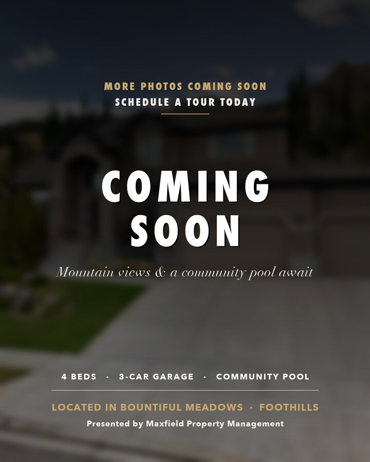 COMING SOON — Bountiful Meadows - COMING SOON — Bountiful Meadows