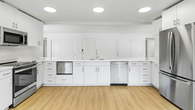 Kitchen with Stainless Steel Appliances