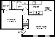 1BR/1BA