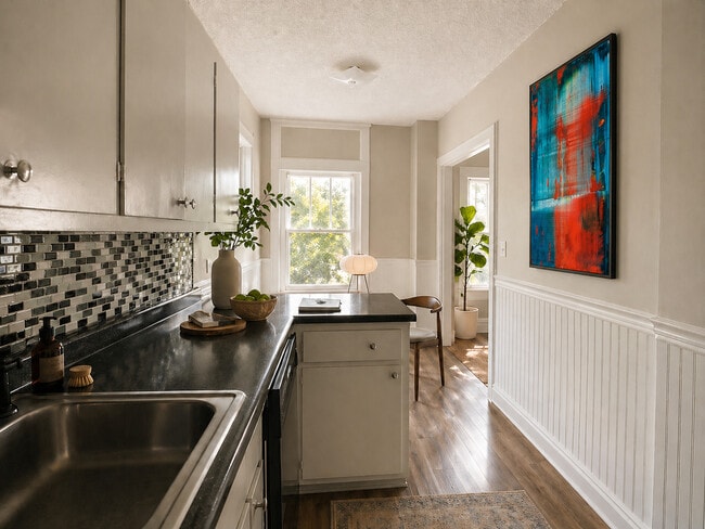 1BR, 1BA Kitchen, D Unit