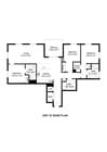 3 Bed/3 Bath w/ Balcony