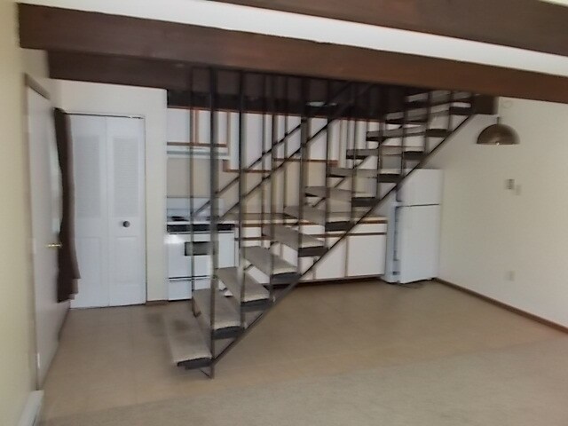 Livingroom view/stairs to bedroom - 715 Mt Airy Rd Unit 5