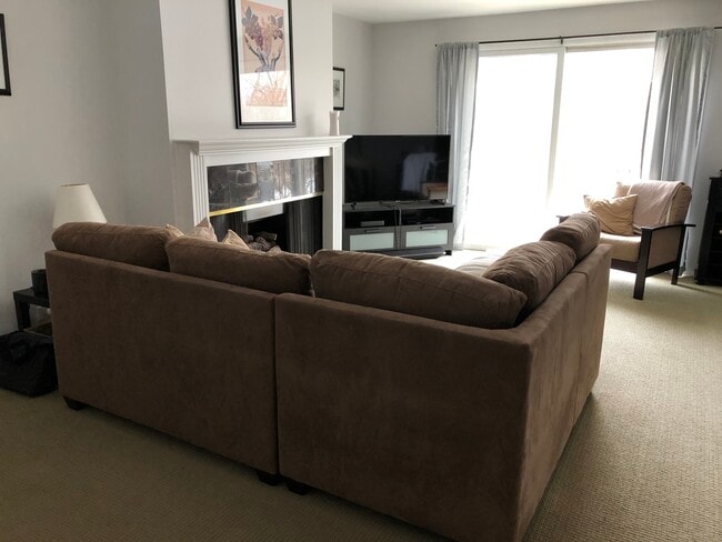 Living Room - 1220 Park Ave W Condo Unit Brooke Estates