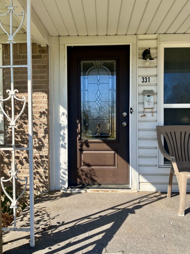 front door - 331 N Shore Pl House