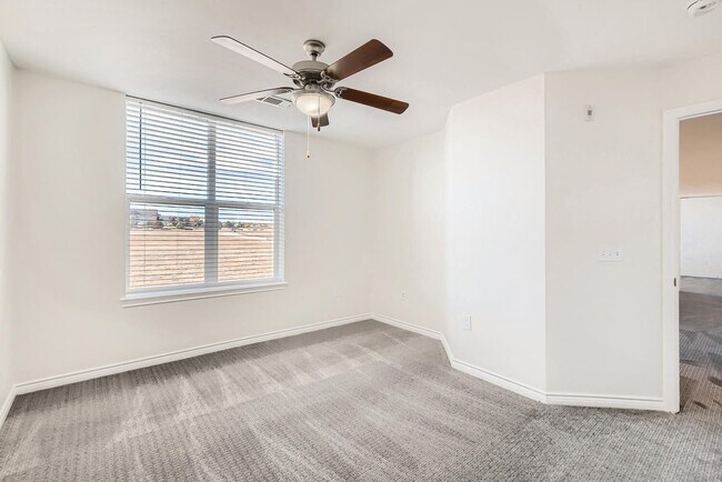 A Typical Bedroom at Fox Run Lofts