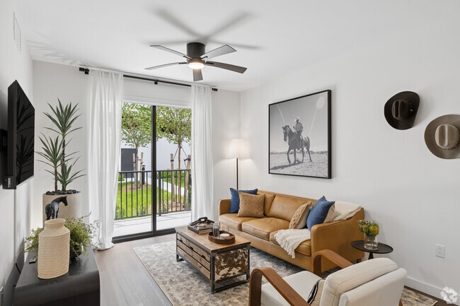 Brahman 2BR, 2BA - 1,113SF - Living Room