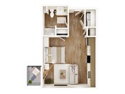 Current_Apartments_Studio_Floorplan_Salt Lake City
