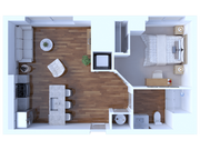 1 Bedroom/1 Bathroom-611