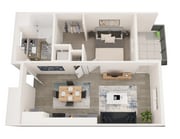 1A.1 with Balcony 805 Riverfront