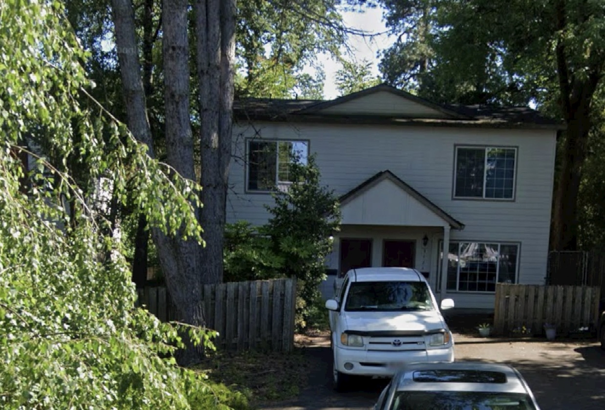 Front of duplex - 3422 SW Falcon St Townhome