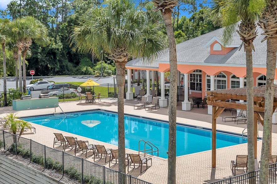 Resort-Style Pool with Ample Seating