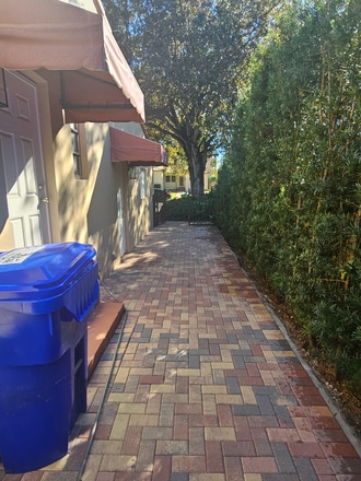 Shaded Patio Entrance - 2385 SW 25th St Unit Apt - Silver Bluff-Gables